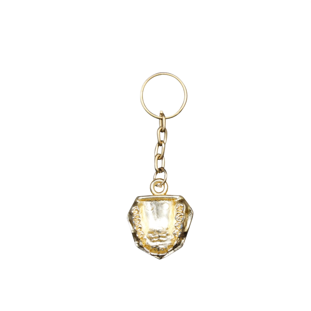 Llavero de tipodonto metalizado