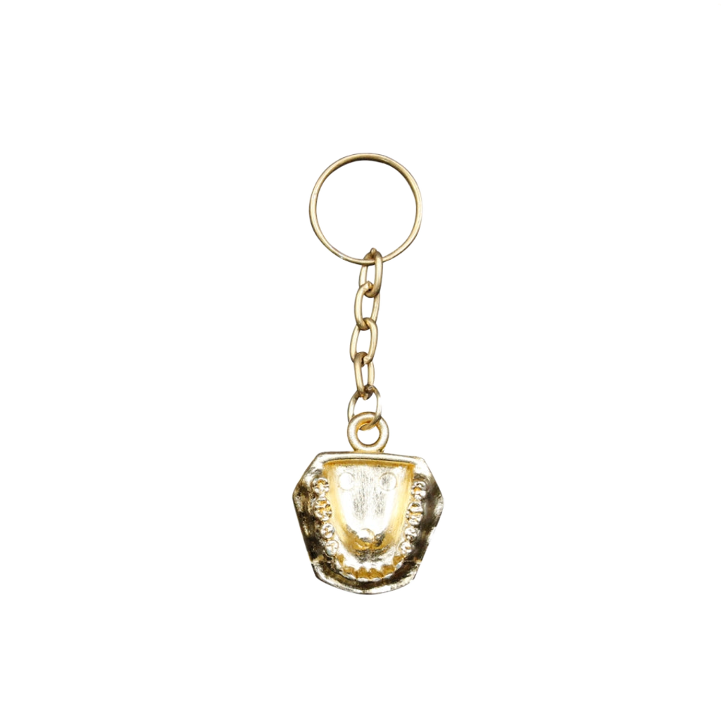 Llavero de tipodonto metalizado