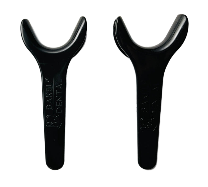 Retractor para fotografía adulto negro