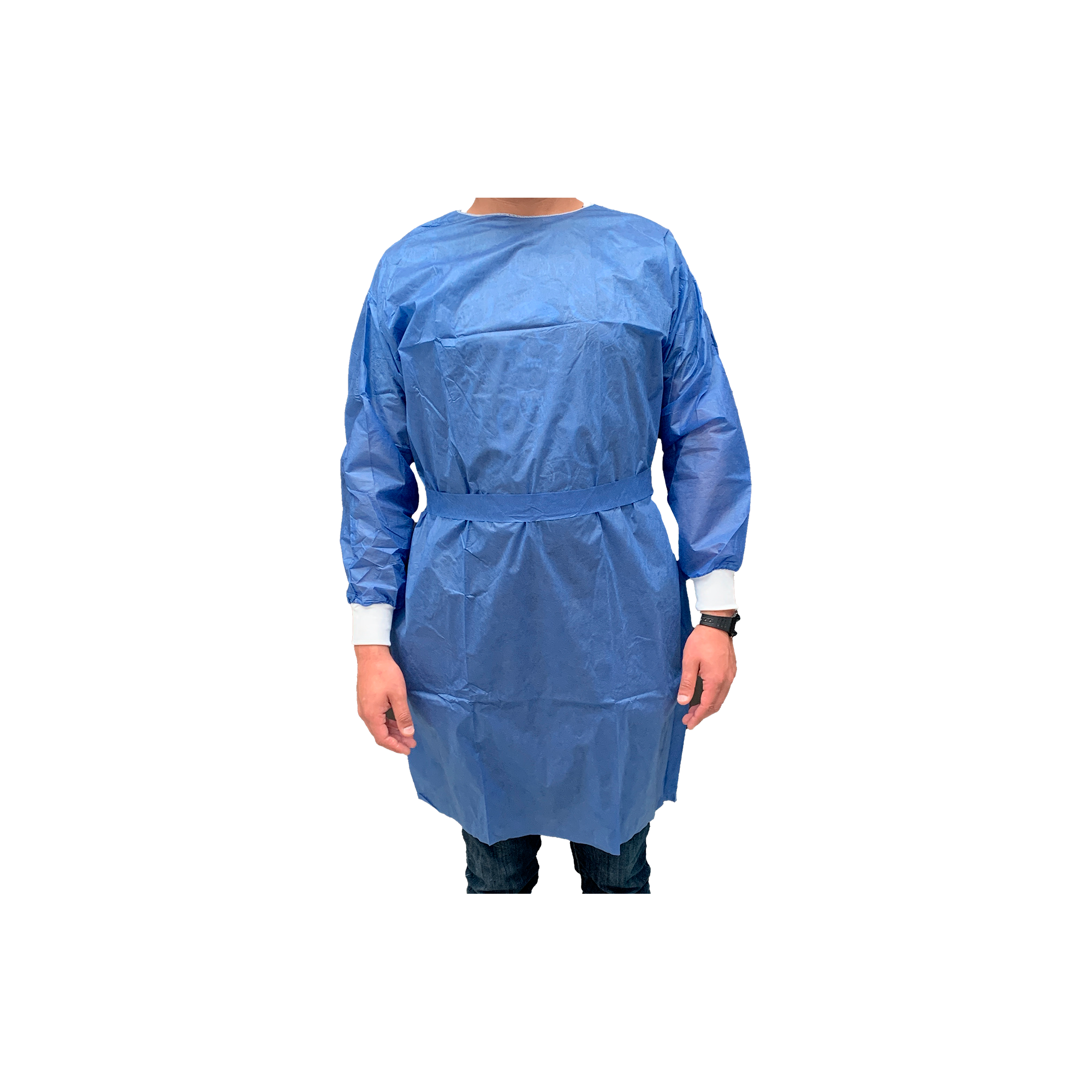 Bata para cirujano con manga y puño