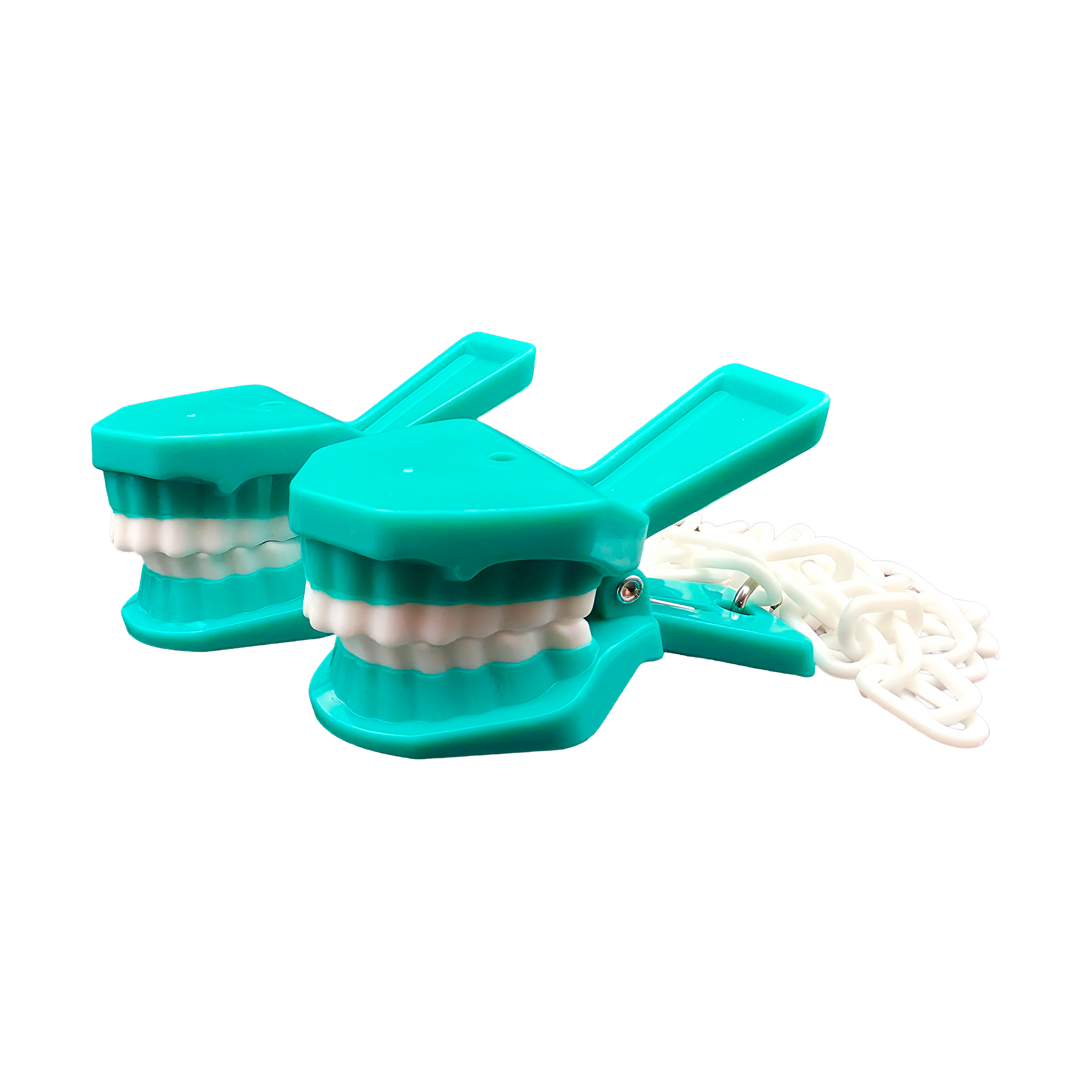 Caiman o porta toalla de tipodonto Clip dental