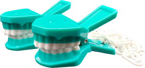 Caiman o porta toalla de tipodonto Clip dental