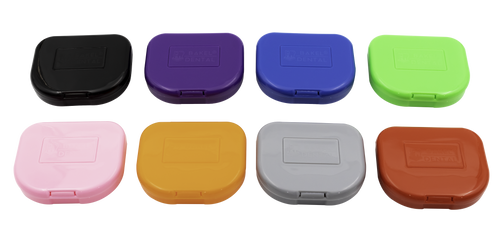 Caja guarda p/ortho cuadrada delgada