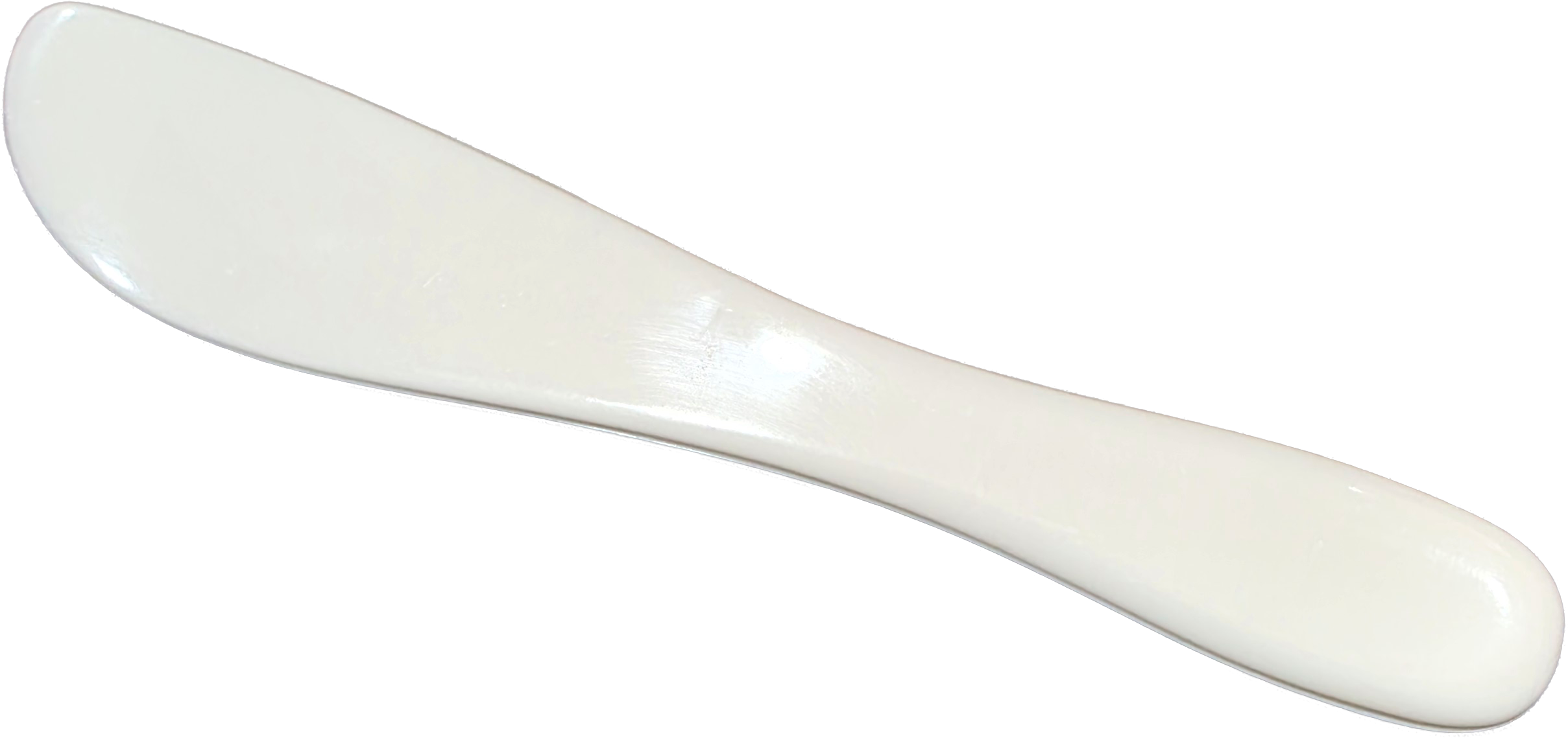 Espátula de plástico para alginato forma de cuchillo