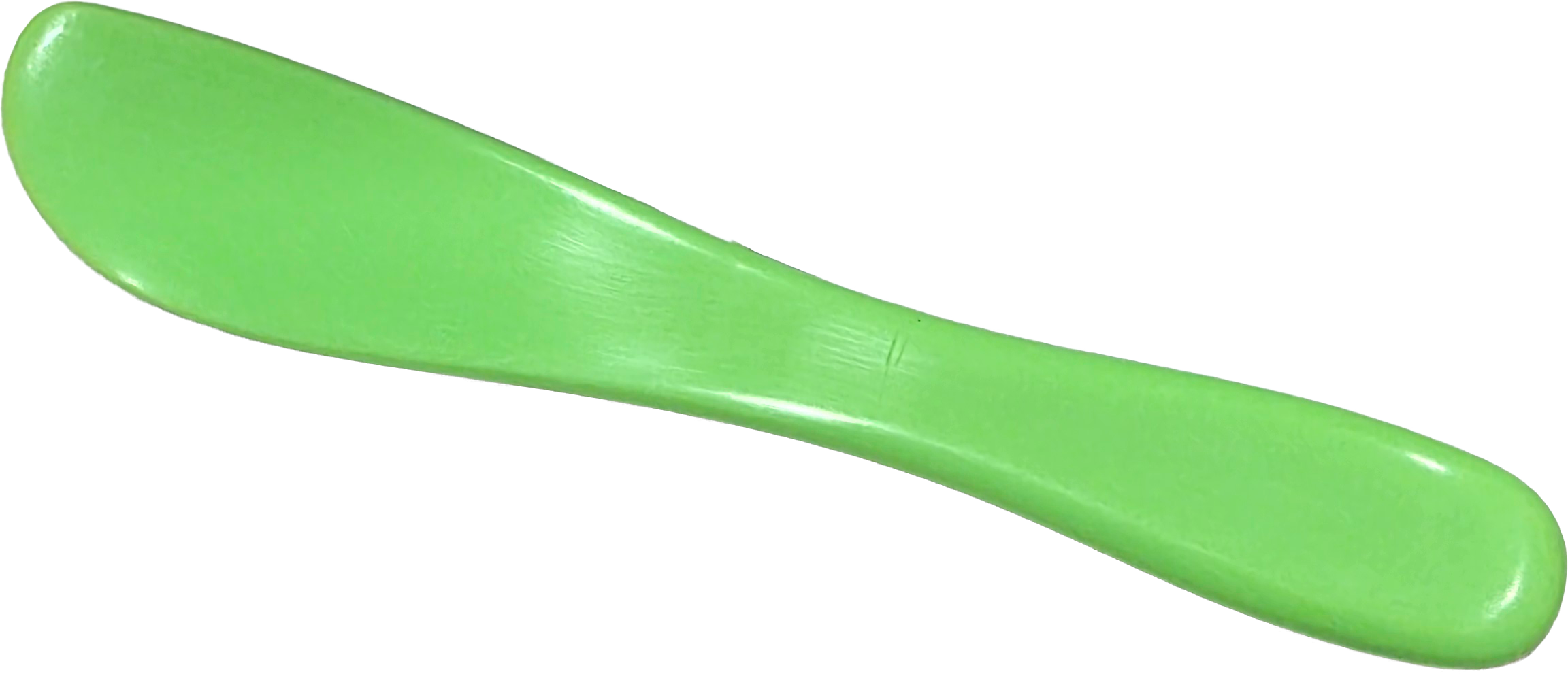 Espátula de plástico para alginato forma de cuchillo