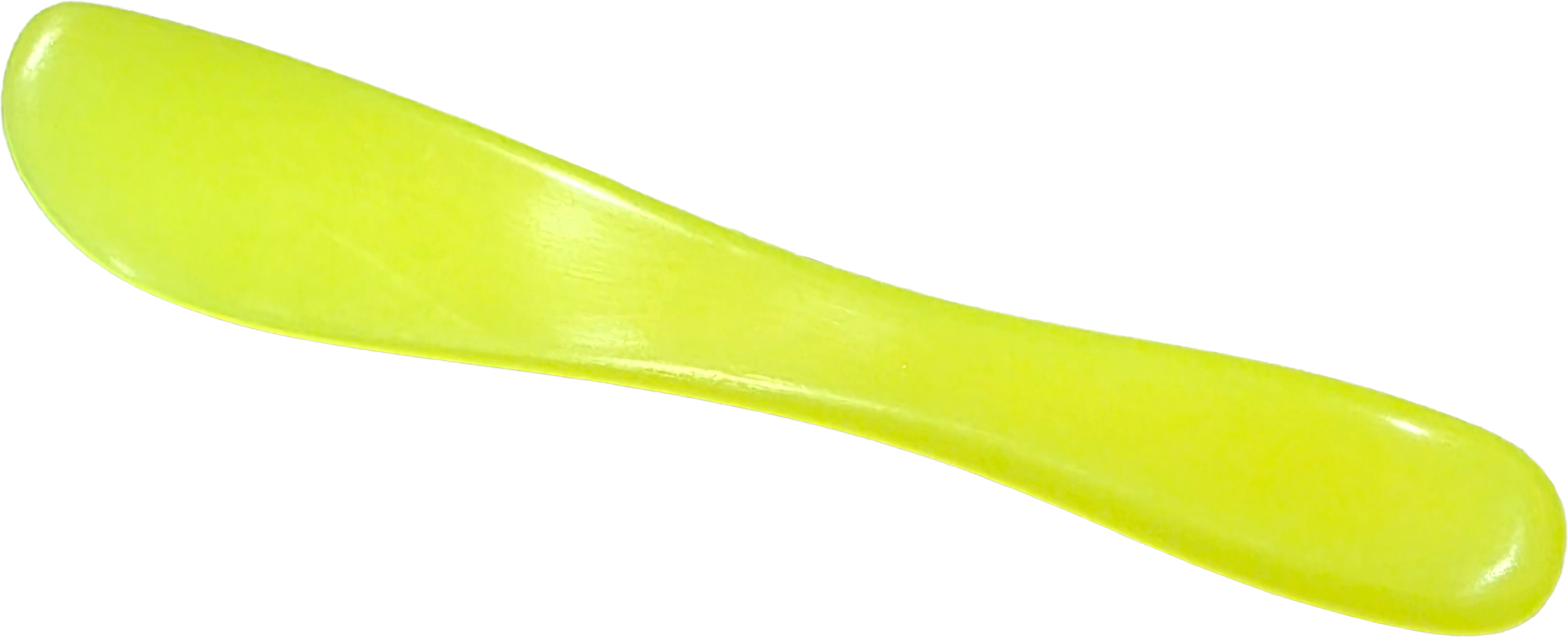 Espátula de plástico para alginato forma de cuchillo