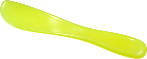 Espátula de plástico para alginato forma de cuchillo