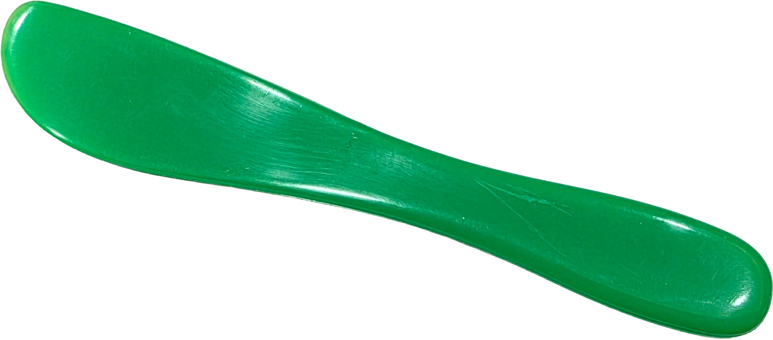 Espátula de plástico para alginato forma de cuchillo