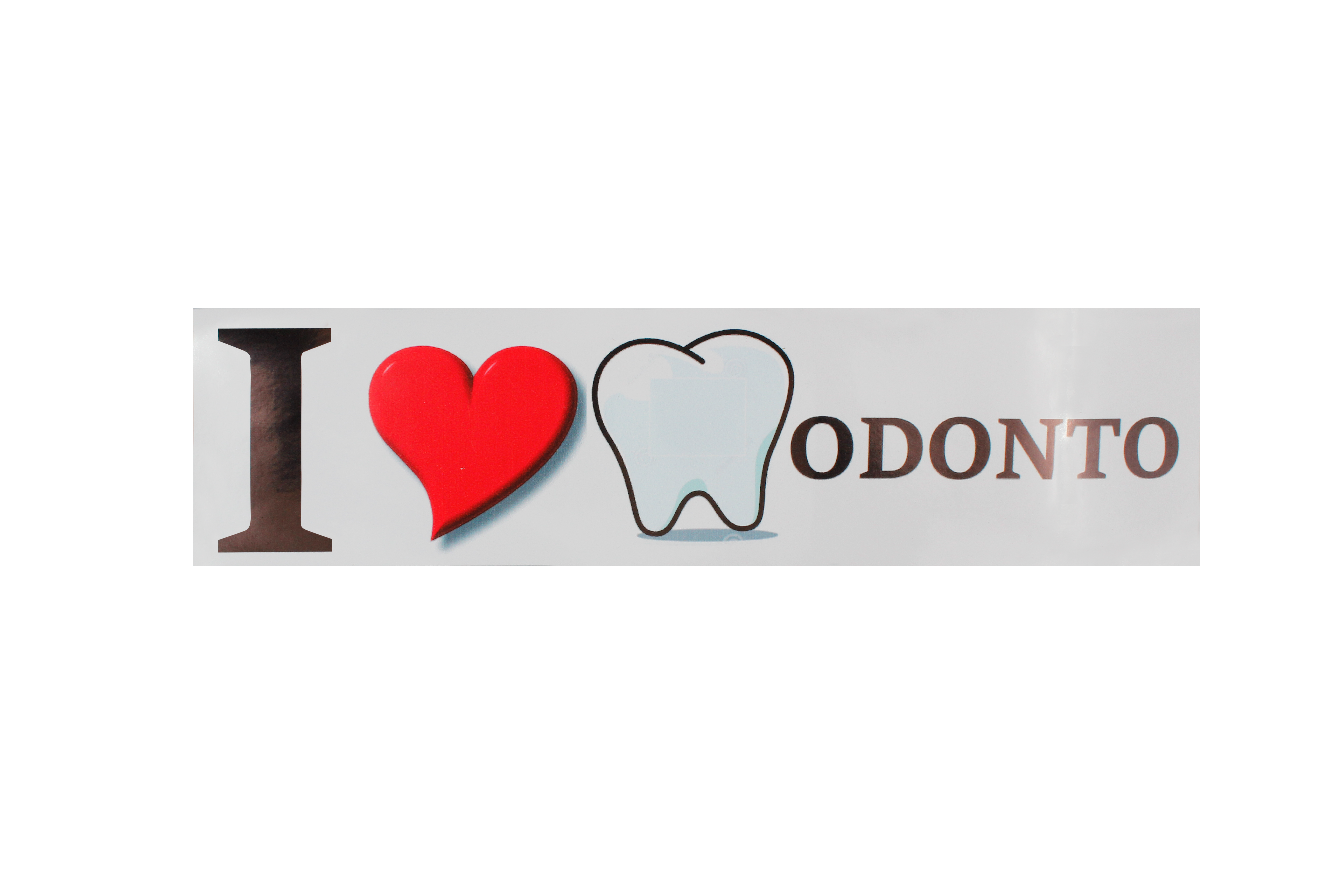 Etiqueta "Love Odonto"