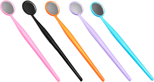 Espejo dental desechable