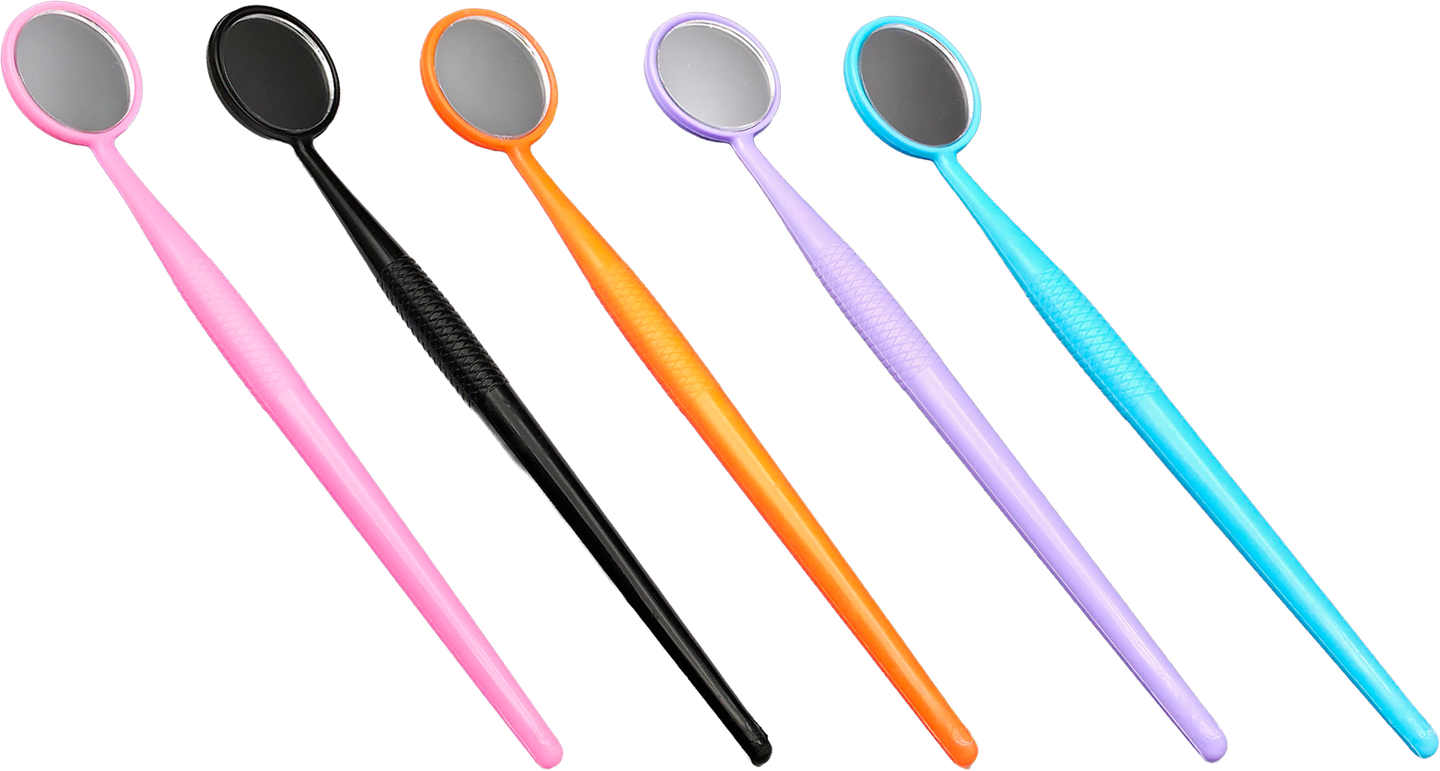 Espejo dental desechable