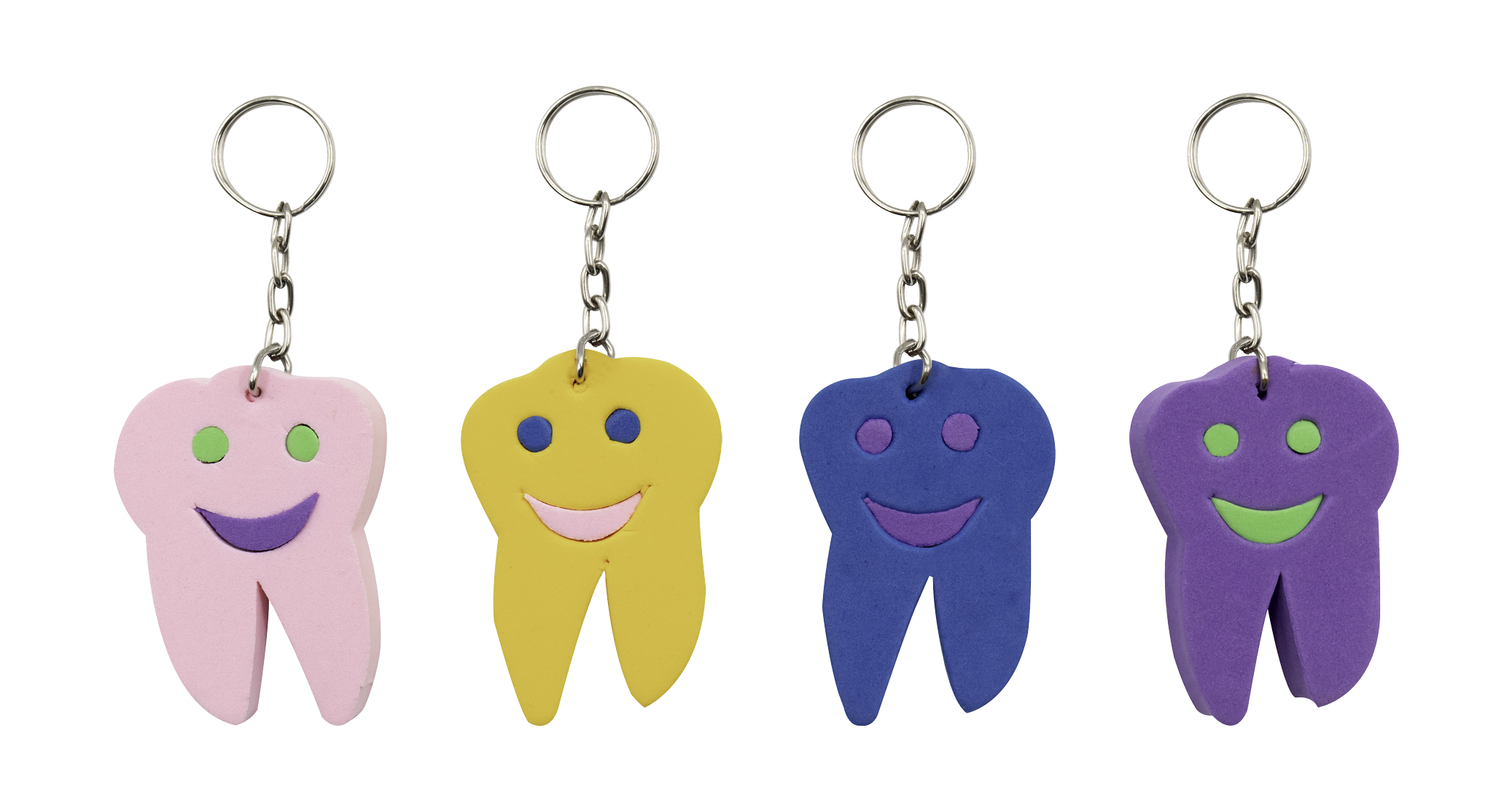 Llavero de muela en fomi