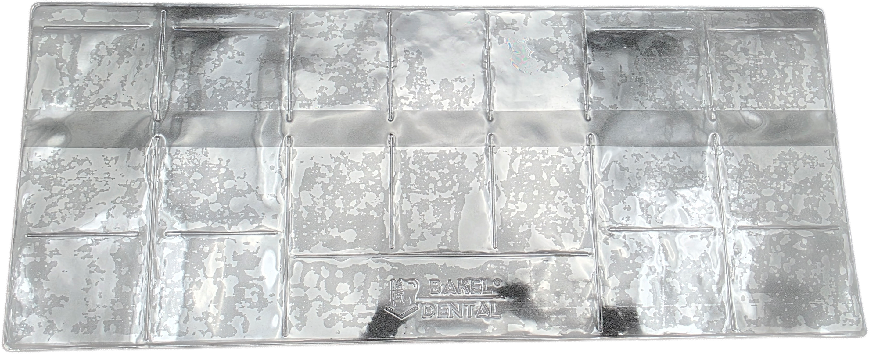 Mica para radiografía serie de 18 espacios