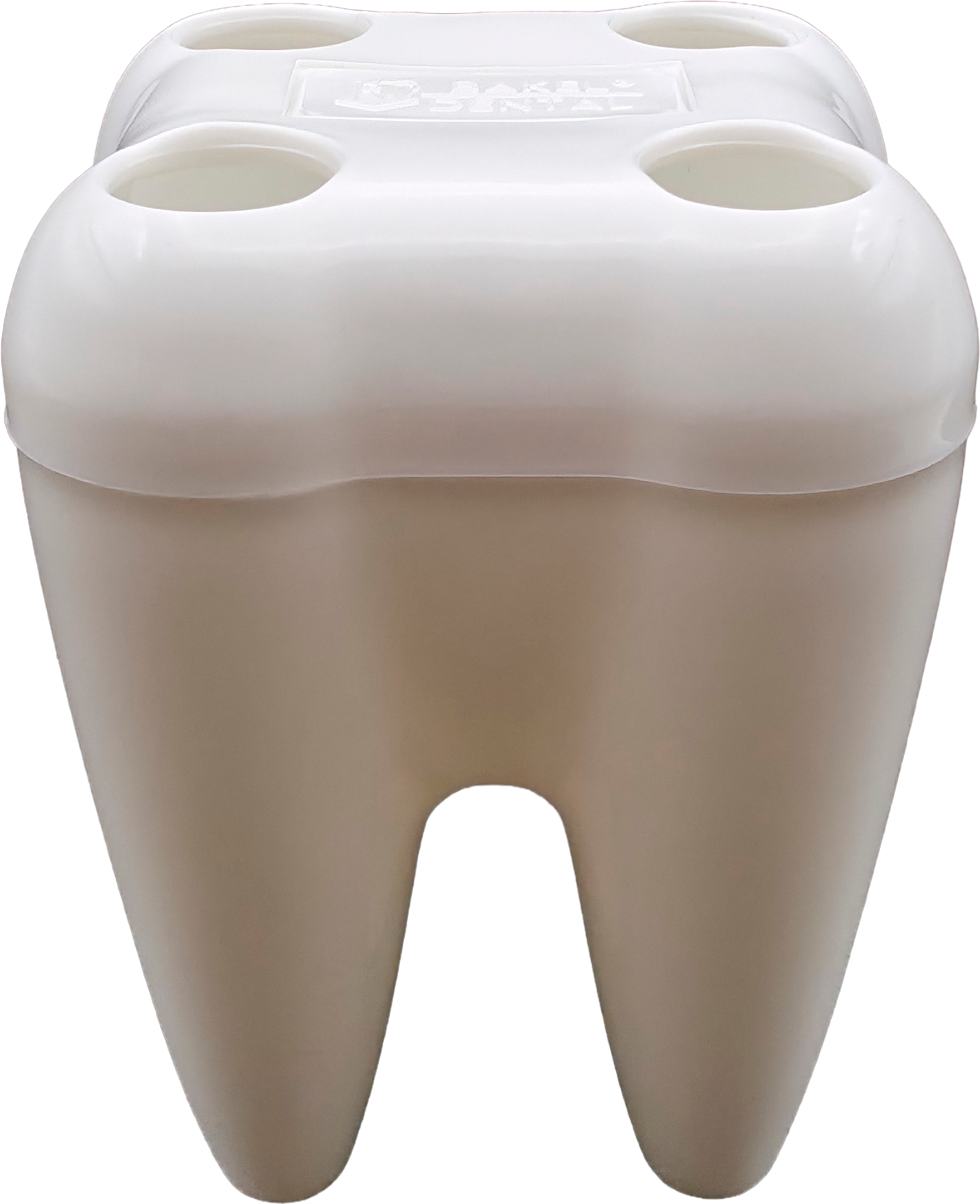 Muela porta pluma de plástico