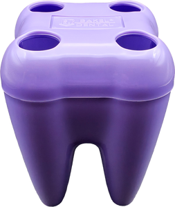 Muela porta pluma de plástico