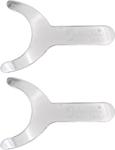 Retractor oclusal recto adulto transparente
