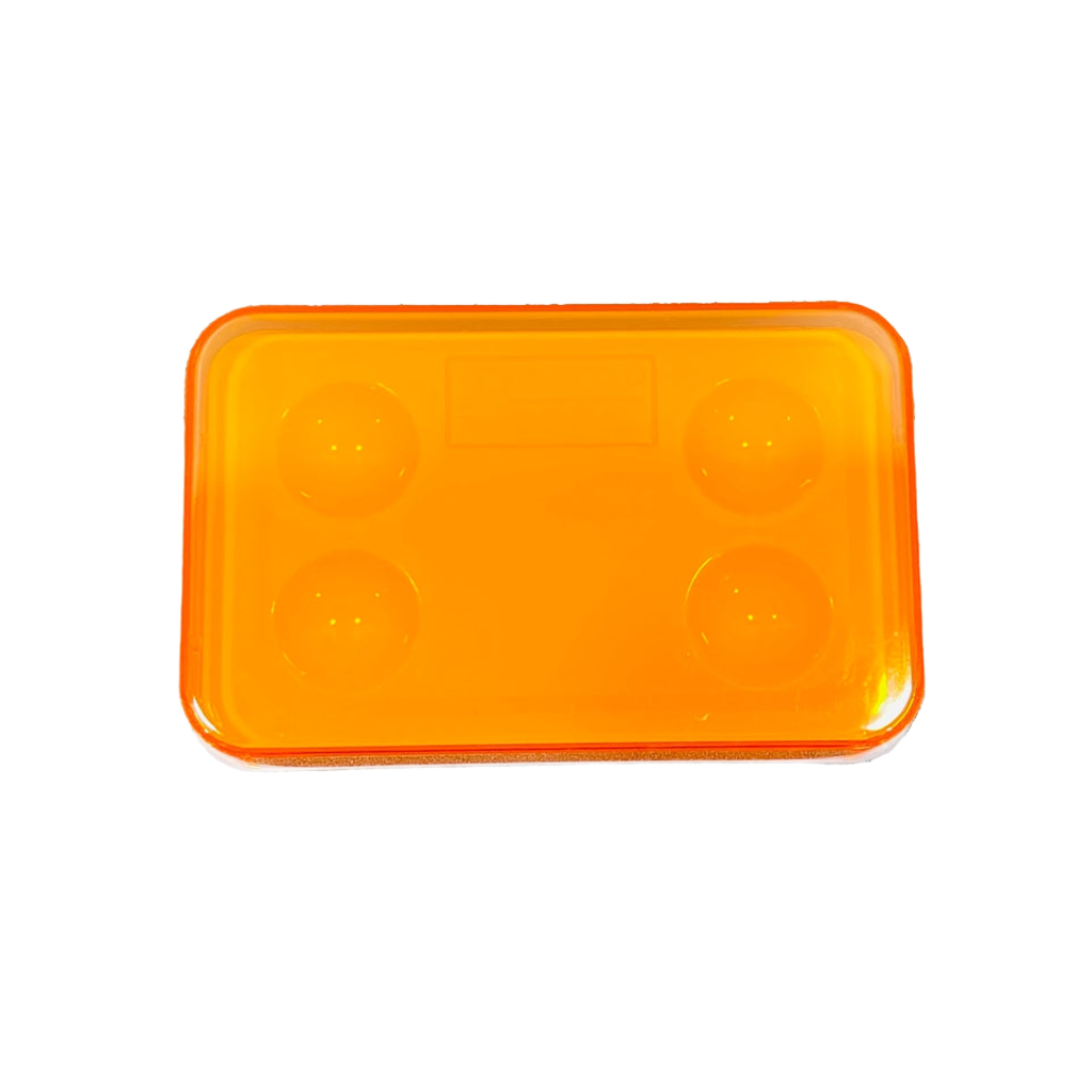 Estuche para resinas con compartimentos