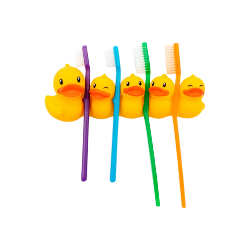 Porta cepillo patitos
