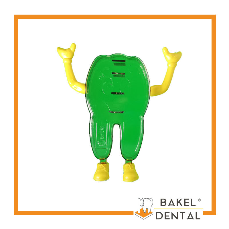 Muela porta cepillo con reloj de arena