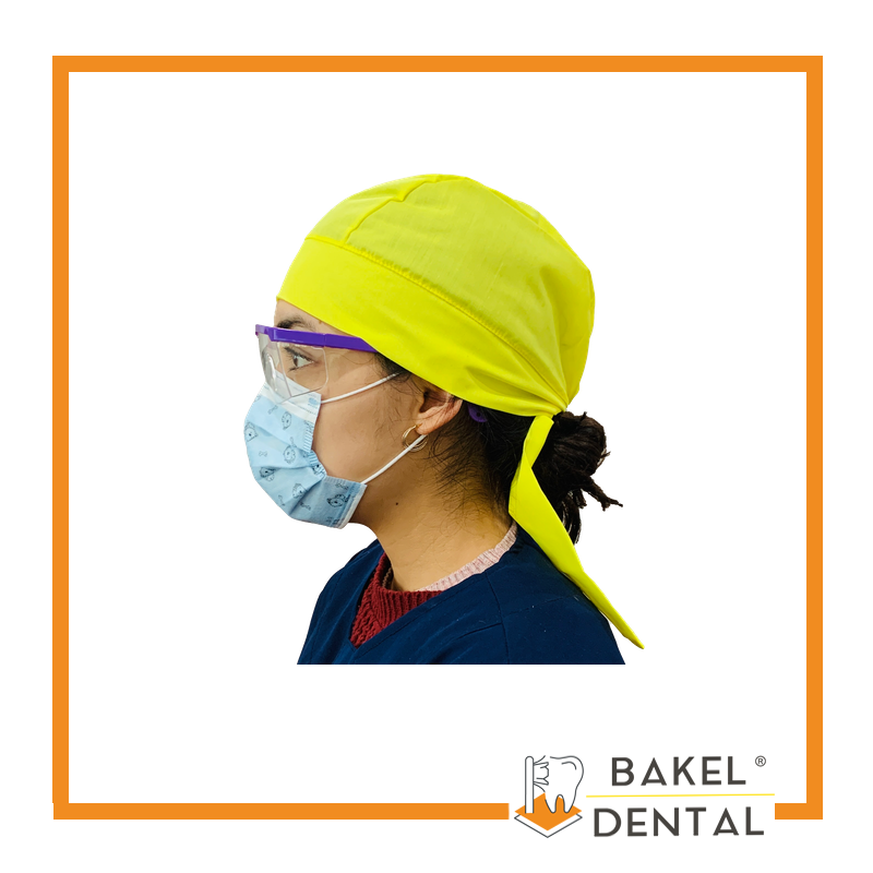 GORRO DE TELA CON AMARRE