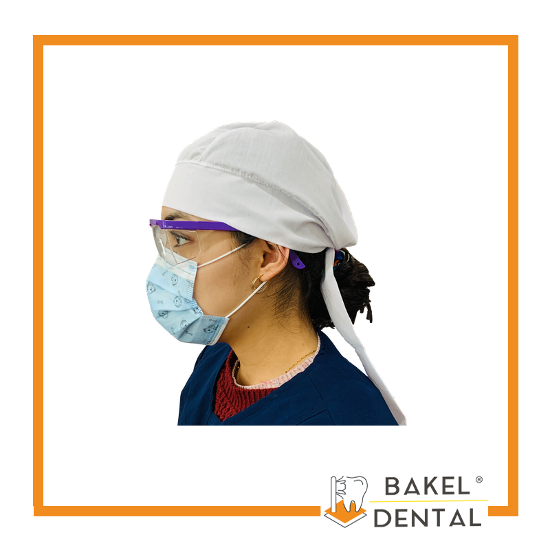 GORRO DE TELA CON AMARRE