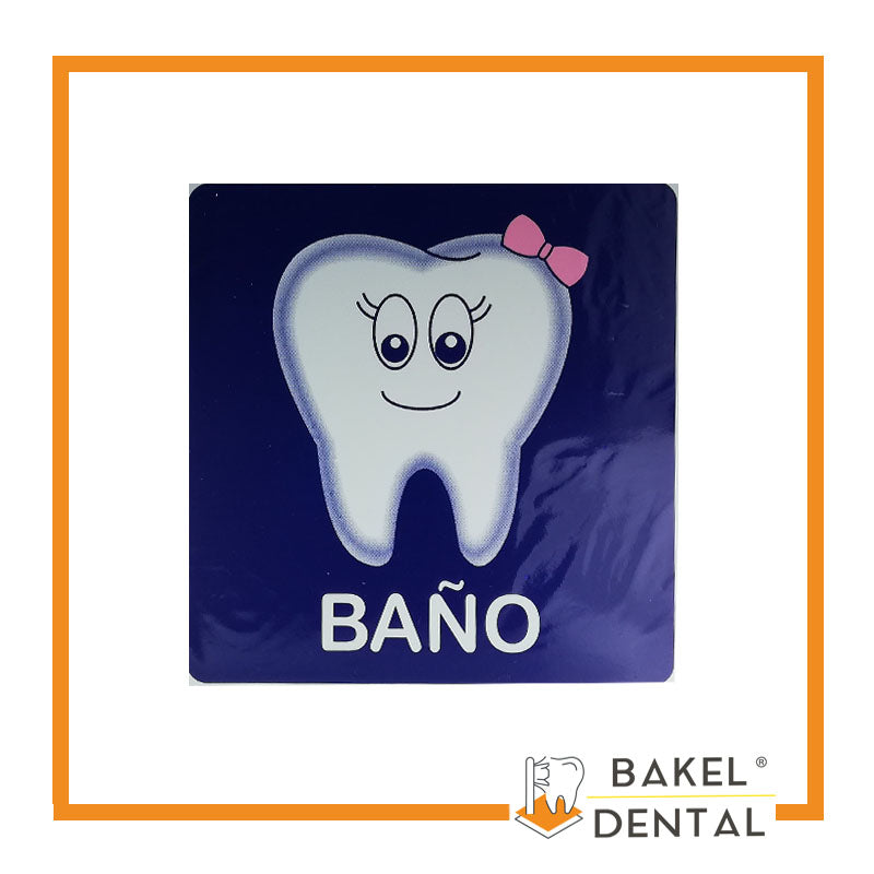 LETRERO BAÑO HOMBRE O MUJER