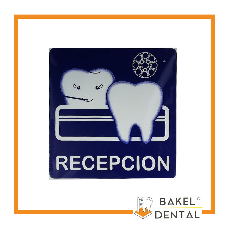 LETRERO RECEPCIÓN