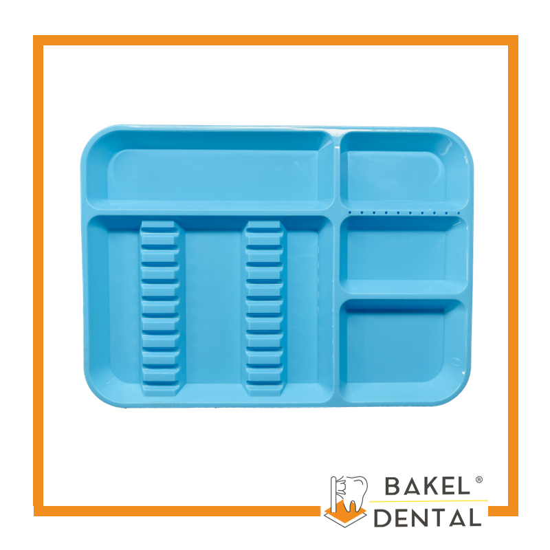 Charola para instrumental con Divisiones Grande